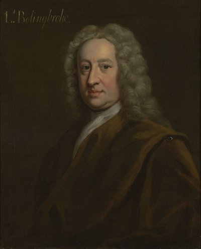 Retrato de Henry St John, 1er Vizconde Bolingbroke (1678-1751) de Charles Jervas